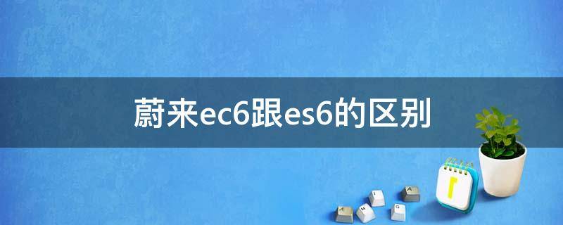 蔚來ec6跟es6的區(qū)別 蔚來ec6和蔚來es6哪個(gè)更好