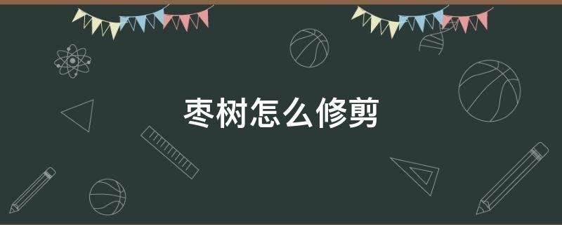 棗樹怎么修剪 棗樹怎么修剪視頻