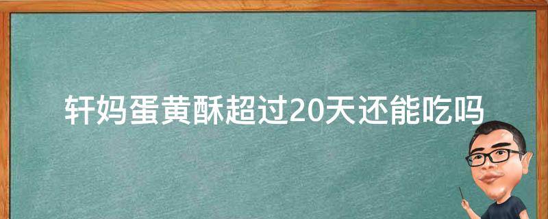 轩妈蛋黄酥超过20天还能吃吗（轩妈蛋黄酥过期二十天）