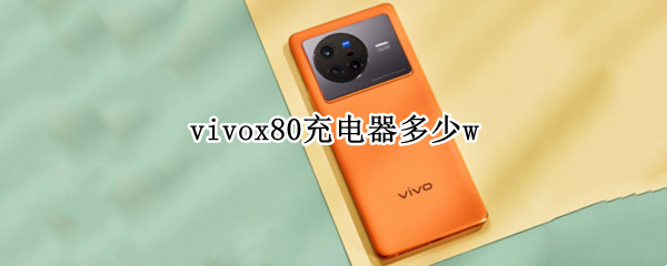 vivox80充电器多少w（vivox80充电器多少钱）