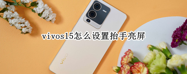 vivos15怎么设置抬手亮屏 vivos10抬手亮屏