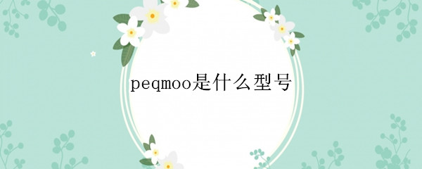 peqmoo是什么型號 oppopeqmoo是什么型號