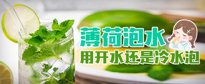 薄荷泡水用开水还是冷水泡 薄荷用温水泡还是开水泡