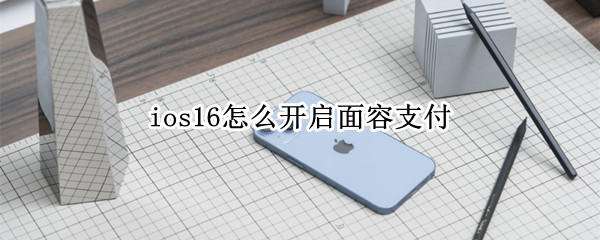 ios16怎么开启面容支付 iphone11怎么开启面容支付