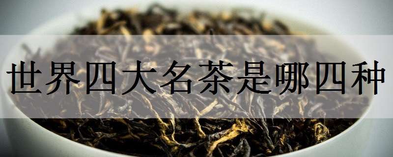 世界四大名茶是哪四种 世界四大名茶是什么