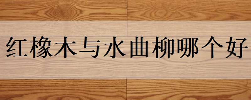 红橡木与水曲柳哪个好 红橡木与水曲柳哪个好一点