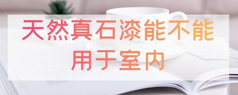 天然真石漆能不能用于室內(nèi)（天然真石漆能不能用于室內(nèi)裝修）