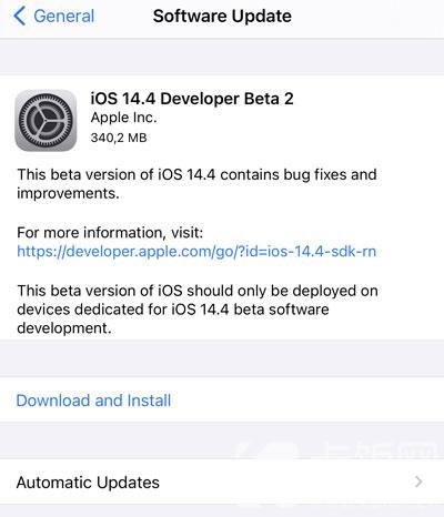 iOS1.4.4beta2描述文件下载 ios14.6beta2描述文件