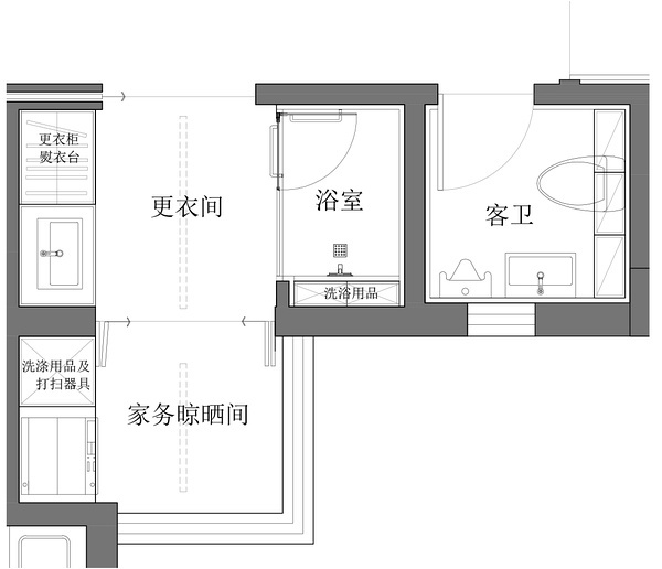 家务间布局设计（家务空间包括哪些）