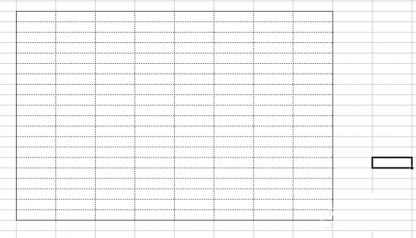 excel表格如何添加邊框線內(nèi)邊框虛線