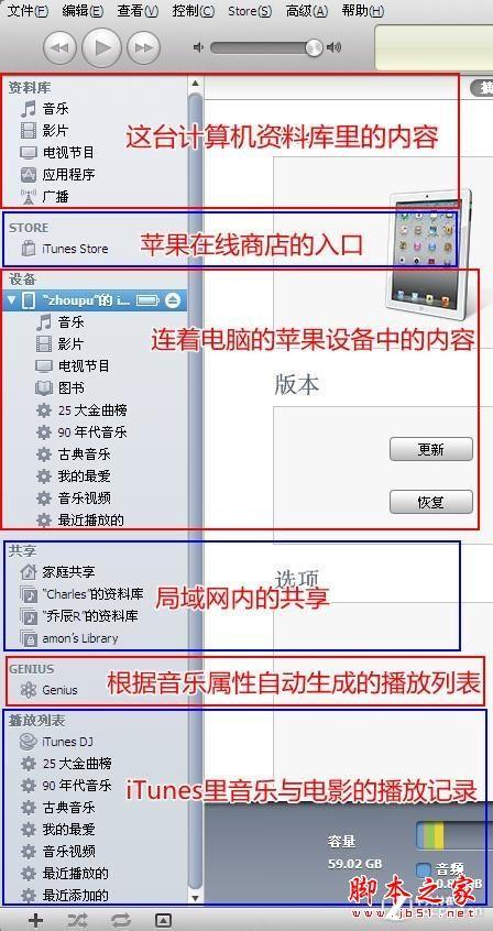 iTunes困擾小白蘋果用戶的4大問題 如何用好iTunes