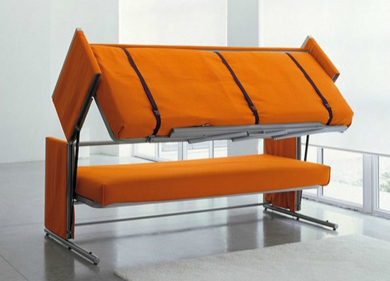 折叠沙发床：让空间不再有狭隘感 折叠沙发床的优缺如何 好不好呢