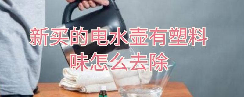 新买的电水壶有塑料味怎么去除 新买的电水壶有塑料味怎么去除味道