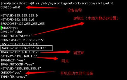 Linux系统Centos没有网卡eth0配置文件如何解决