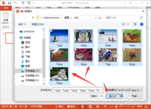 PowerPoint2013中怎么給相冊(cè)添加音樂