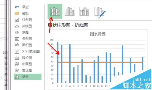 excel柱狀圖怎么平均值參考線折線圖