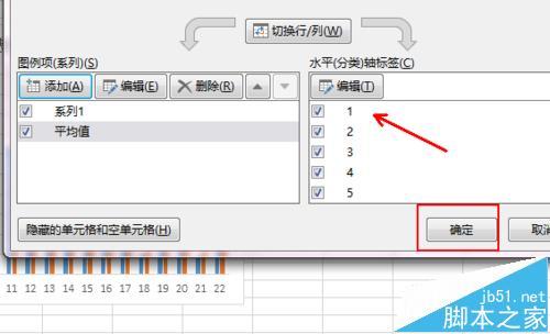 excel柱狀圖怎么平均值參考線折線圖