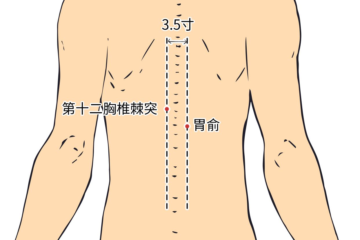 呕吐贴哪个部位图片