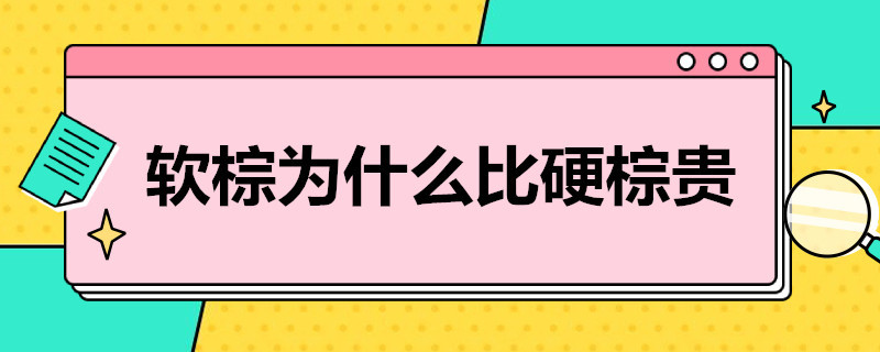 软棕为什么比硬棕贵（软棕好还是硬棕好）