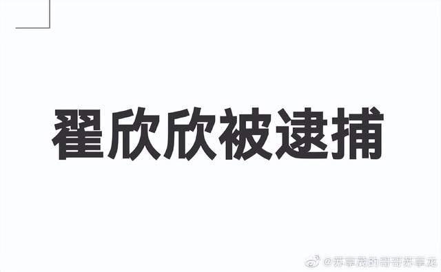 索要千万逼死丈夫？翟欣欣涉嫌敲诈勒索已被逮捕  