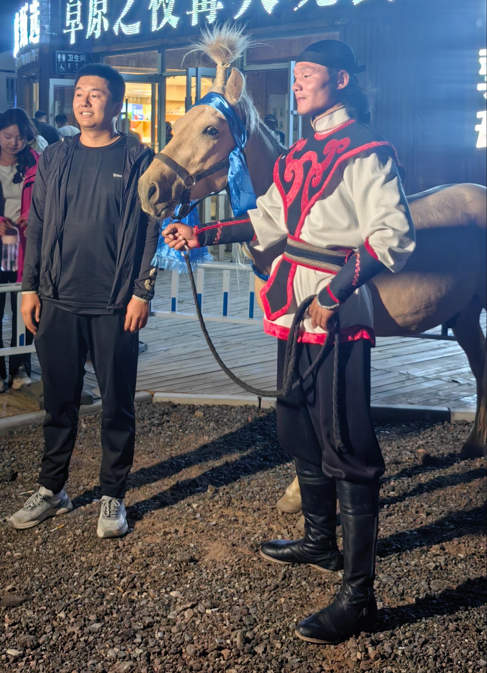 抽中一匹马！宁夏游客内蒙古旅游抽中价值2万的蒙古马，景区：会送到家